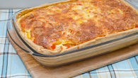 Torta de atum prática feita no liquidificador