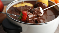 Fondue de chocolate