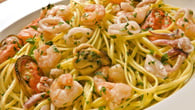 Espaguete com frutos do mar da Premiatto