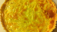 Quiche de cebola rápido, fácil e gostoso