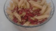 Macarrão penne ao azeite
