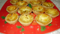 Empadas de queijo da Line