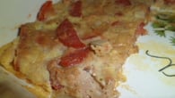 Omelete de atum fácil assado