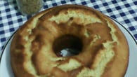 Bolo de flocos de milho e iogurte