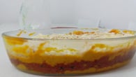 Escondidinho de carne moída e abóbora