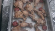 Coxinhas de frango com linguiça