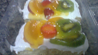 Bolo com frutas