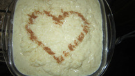 Arroz doce delicioso com leite de coco