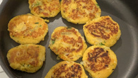 Hambúrguer de grão-de-bico vegano