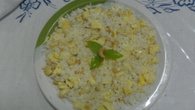 Arroz com mussarela e champignons