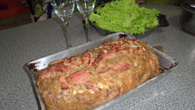 Rocambole de sobra de churrasco