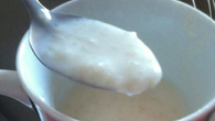 Tapioca cremosa com coco