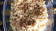 Arroz Integral preparado no microondas