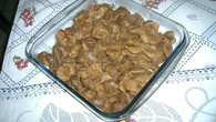 Moela de frango acebolada