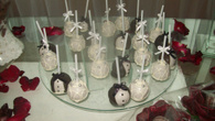 Cake Pop Noivinhos de coco queimado