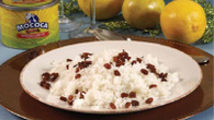 Arroz com Laranja e Passas