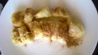 A banana flambada da BuBu