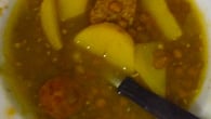 Sopa de lentilha da D.Wilma