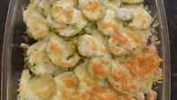 Abobrinha e berinjela gratinadas