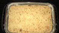 Torta cremosa de banana