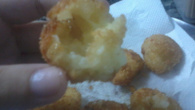 Bolinho frito de tapioca