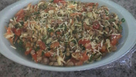 Salada de feijão verde