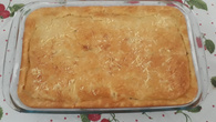 Torta prática de camarão
