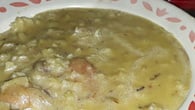 Sopa de couve com costela desfiada