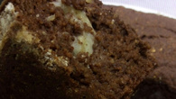 Bolo de cacau e aveia sem açúcar