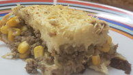 Torta de carne moida