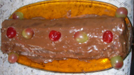 Rocambole de chocolate delícia