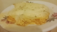 Sanduíche de frango cremoso (ao forno)