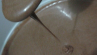 Cobertura de creme de leite com chocolate