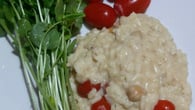 Risoto de atum chique
