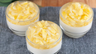 Gelado de abacaxi