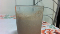 Smoothie de maçã com chocolate