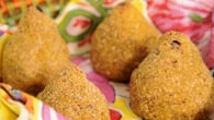 Coxinha fit de batata doce sem glúten e lactose