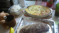 Batata com creme de leite ao forno