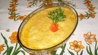 Filé de frango com milho ao forno