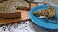 Quiche light de espinafre