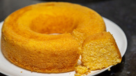 Bolo de fubá cremoso