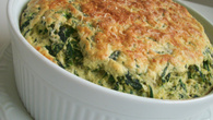 Souflé de espinafre
