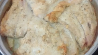 Peixe na batata
