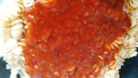 Macarrão ao molho vermelho