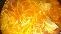 Sopa simples e rápida