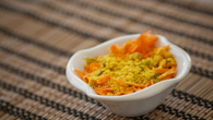 Farofa  de cenoura