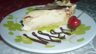 Torta mousse de cupuaçu
