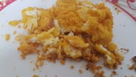 Ovos mexidos com farinha