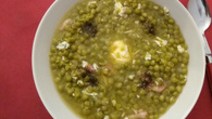 Sopa de ervilha com bacon