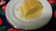Pudim de milho com coco